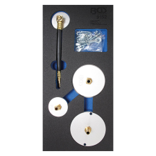 BGS Technic Adapterkészlet levegős féklégtelenítőhöz, 4 darabos (BGS-9152) autójavító eszköz