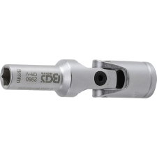 BGS Technic Csuklós dugókulcs fej 3/8", 8mm (BGS 2980) dugókulcs