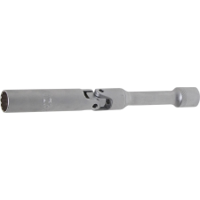 BGS Technic Csuklós dugókulcs fej gyújtógyertyához 14mm, 3/8", 180mm (BGS 2987) dugókulcs