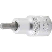 BGS Technic Imbusz bitfej 1/2" hossza: 53mm, 6mm (BGS 4252) bitfej készlet