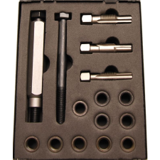 BGS Technic Izzítógyertya menet javító készlet, M10x1.0 (BGS 8650) barkácsolás, csiszolás, rögzítés