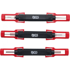 BGS Technic Kábelkioldó szerszámkészlet kábelcsatlakozókhoz | univerzális | 3 darabos (BGS 9807) szerszámkészlet