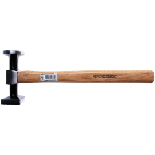 BGS Technic Karosszériajavító kalapács - kerek, lapos fej / szögletes, lapos fej (BGS 1672-2) kalapács