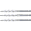 BGS Technic Nylonkefe készlet | 11 mm | 1/4" | 3 darabos | a BGS 3078 kefekészlethez (BGS 3078-11-N)