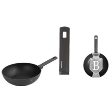  BH-8123 WOK 28 CM ANTRACIT edény