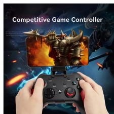 BH Vezeték Nélküli Bluetooth kontroller Android IOS Switch Windows PS3 PS4 fekete videójáték kiegészítő