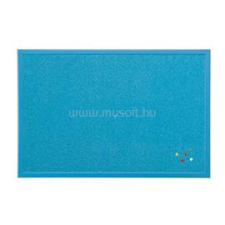 BI-OFFICE 40x60cm fakeretes kék parafatábla (P8120-0159) parafatábla