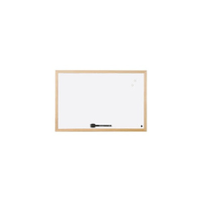 BI-OFFICE Mágnestábla Bi-Office fakeretes 30x40 cm mágnestábla