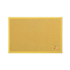 BI-OFFICE Parafatábla Bi-Office fakeretes 40x60 cm sárga