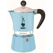 Bialetti Bialetti Rainbow kotyogó azzurra - 1 adagos kávéfőző