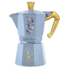 Bialetti Bridgerton Moka Express 6 személyes Kotyogós kávéfőző - Kék (5364) kávéfőző