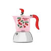 Bialetti Fruit Fiammetta Indukciós kotyogó kávéfőző, 4 adagos - Cherry