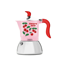 Bialetti Fruit Fiammetta Indukciós kotyogó kávéfőző, 4 adagos - Cherry kávéfőző