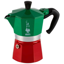 Bialetti Kotyogós Kávéfőző, Zöld-Vörös kávéfőző