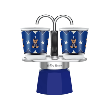 Bialetti Mini Express kotyogós kávéfőző szett 2 adag - kék GD25 kávéfőző