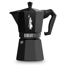 Bialetti - Moka Exclusive - hagyományos kávéfőző - 6 adagos - fekete kávéfőző