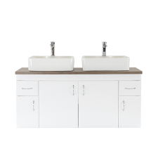  Bianco 130 alsó szekrény mosdó nélkül fürdőszoba bútor