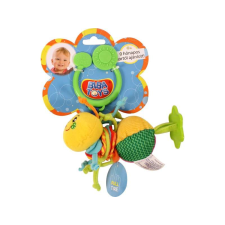Biba Toys Zizegő százlábú textil bébijáték bébijáték kiságyra