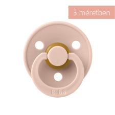 Bibs&Mushie BIBS Colour cumi 6-18 hó Új csomagolás - Púderrózsaszín cumi