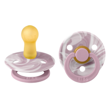  BIBS Colour, TIE DYE 2-es cumiszett, (Hanga-Krémfehér), 6-18 hó cumi