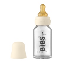  BIBS cumisüvegszett üveg 110ml krémfehér cumisüveg