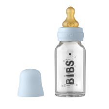 BIBS cumisüvegszett üveg 110ml pasztellkék cumisüveg
