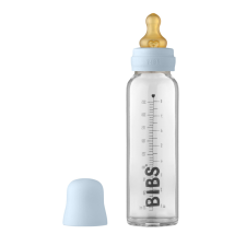 Bibs cumisüvegszett üveg 225ml pasztellkék cumisüveg