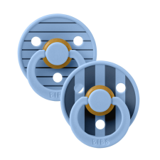 Bibs Studio PIN Colour, 6-18 hó, 2 db (égkék mix) cumi