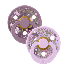Bibs X Liberty 2-es szett Colour Kamilla Viola Mix, 0-6 hó cumi