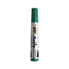 Bic Alkoholos marker, 4,95 mm, kúpos, BIC \"ECO 2000\" zöld filctoll, marker