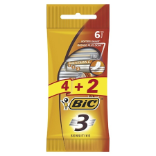 Bic Borotva BIC 3 Sensitive férfi 3 pengés 4+2 darab/bliszter eldobható borotva