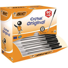Bic Cristal Original golyóstoll kupakkal, fekete toll