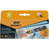 Bic Dekormarker készlet, 1,5 - 2,3 mm, BIC, 4 különböző élénk szín