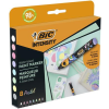 Bic Dekormarker készlet, 1,5 - 2,3 mm, BIC, 8 különböző pasztell szín (BC527429)