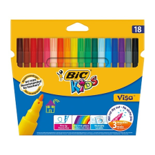 Bic Filctoll BIC Kids Visa 880 18db-os készlet filctoll, marker