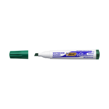 Bic Flipchart- és táblamarker, 1,1-5,6 mm, vágott, bic &quot;velleda ecolutions&quot;, zöld filctoll, marker