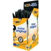 Bic Golyóstoll, 0,32 mm, kupakos, BIC "Cristal Original", fekete, (50 db) (847897)
