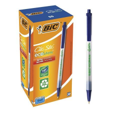 Bic Golyóstoll, 0,32 mm, nyomógombos, BIC "Clic Stic ecolutions", kék toll