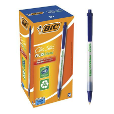 Bic Golyóstoll, 0,32 mm, nyomógombos, BIC "Clic Stic ecolutions", kék toll