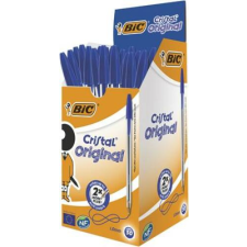 Bic Golyóstoll, 0,32mm, kupakos, BIC "Cristal Original", kék toll