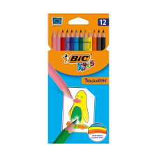 Bic Színes ceruza BIC Kids Tropicolors hatszögletű 12 db/készlet színes ceruza