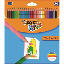 Bic Színes ceruza BIC Kids Tropicolors hatszögletű 24 db/készlet színes ceruza