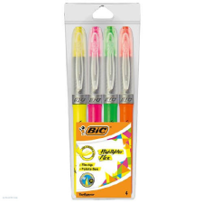 Bic Szövegkiemelő klt. 4 db-os BIC FLEX, 4szín iskolai kiegészítő