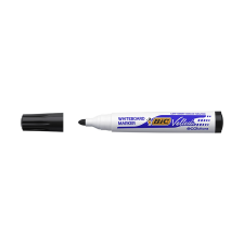 Bic Táblamarker bic velleda 1701 kerek fekete filctoll, marker