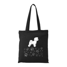  Bichon - Bevásárló táska fekete ajándéktárgy