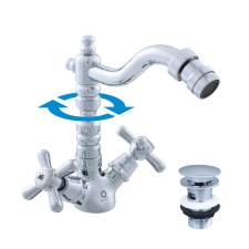  Bidé csaptelep RAV SLEZÁK MORAVA clic-clac rendszerrel króm MK121.09 csaptelep