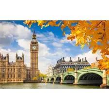  Big Ben őszi tapéta, 400 x 250 cm tapéta, díszléc és más dekoráció