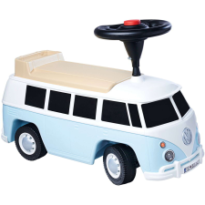 BIG Bobby Car VW T1 Bébitaxi - Kék lábbal hajtható járgány