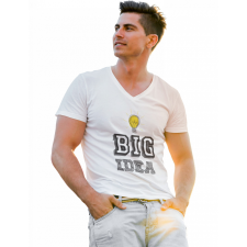 Big idea - Férfi V Nyakú Póló férfi póló
