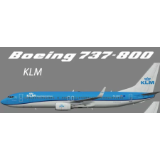 Big Planes Kits Boeing 737-800 KLM 1:72 (BPK7219) makett